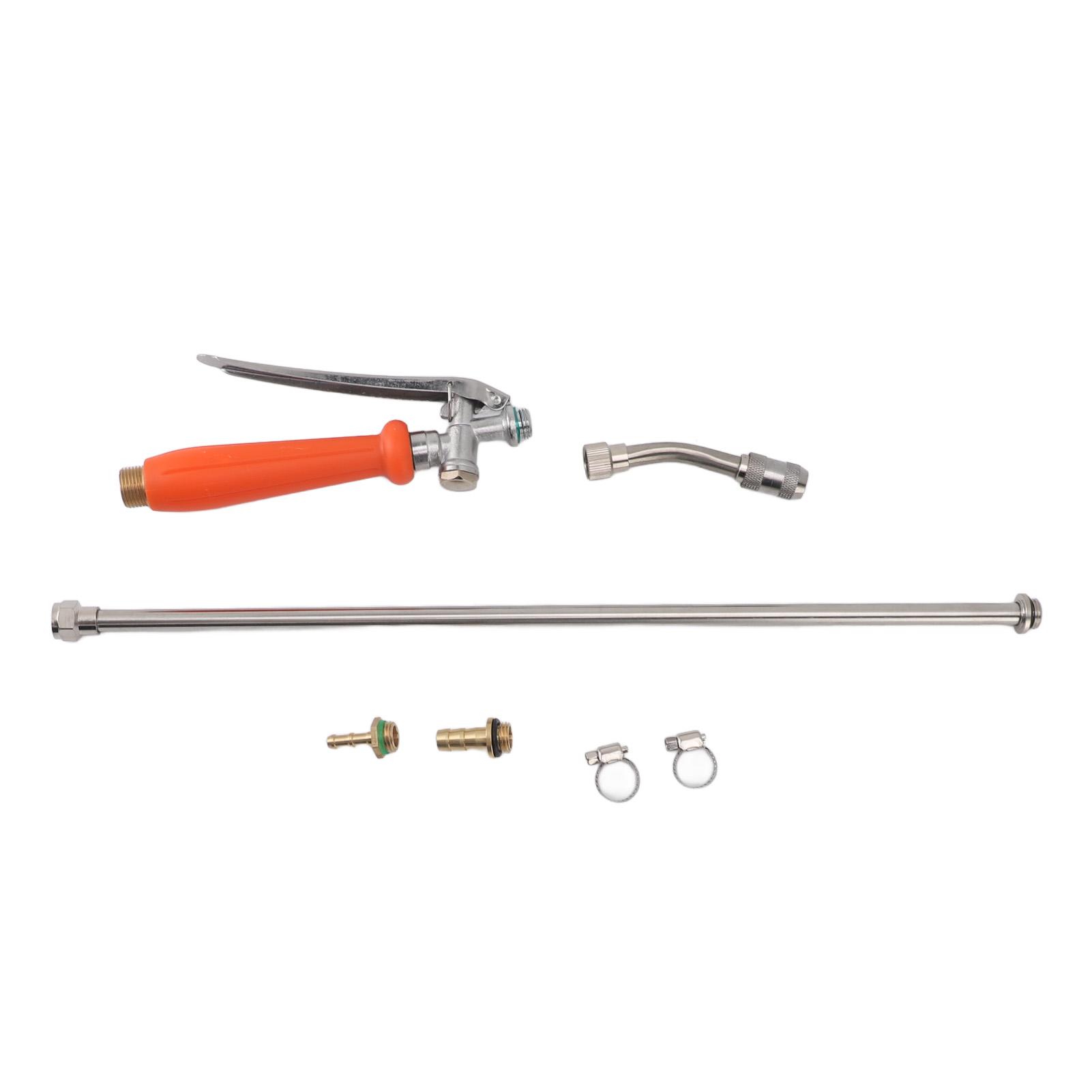 Распылительная штанга Распылительная штанга из нержавеющей стали Регулируемая с медным соплом Распылительная штанга для полива растений Очистки автомобиля